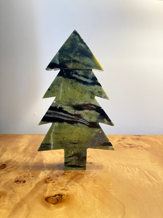 Serpentine Stone Christmas Tree