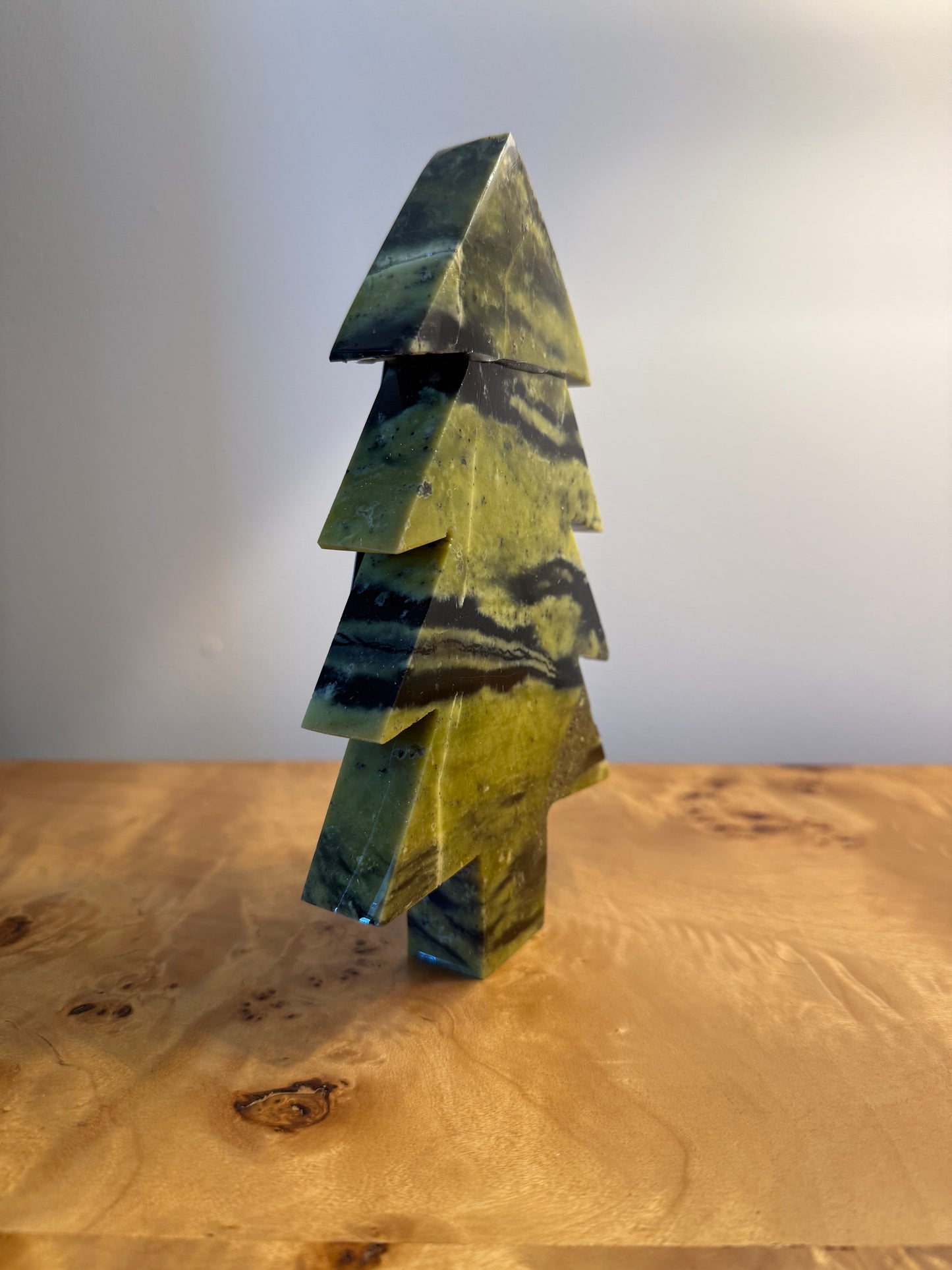 Serpentine Stone Christmas Tree