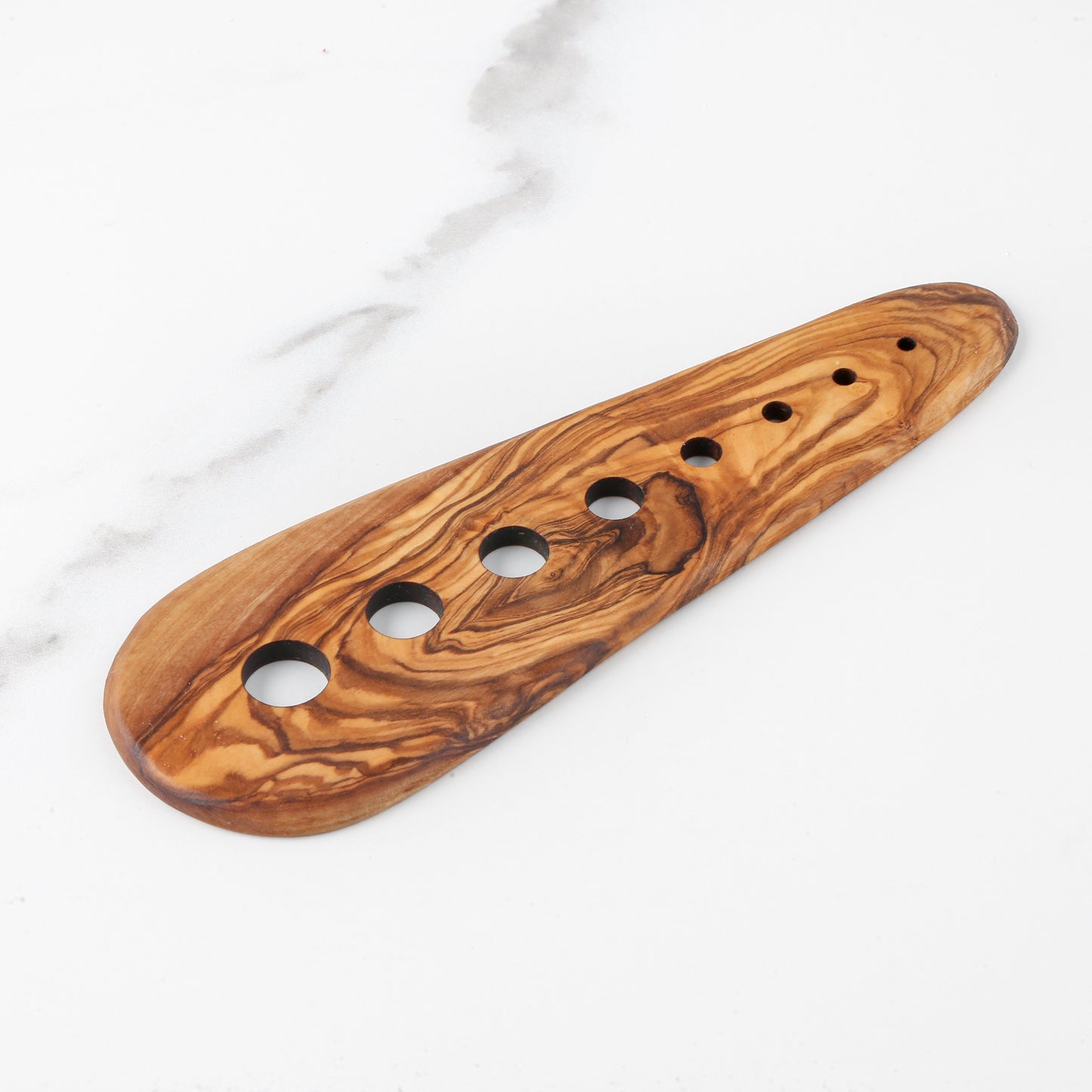 Handmade Olive Wood Herb Stripper | Eco-Friendly Cooking Accessory